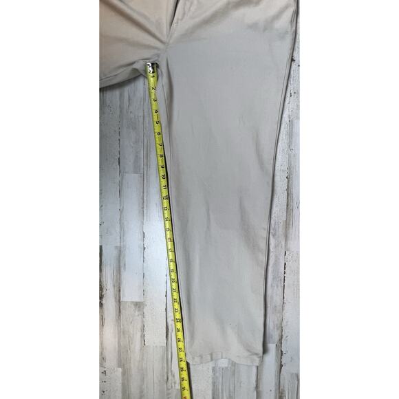 Gloria Vanderbilt Amanda Jeans Womens Sz 16 Short Tan Denim Pockets Stretch NWOT - Picture 7 of 7